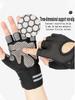 Gewichtheberhandschuhe Handgelenkstütze Atmungsaktiv Rutschfest Sport Fitnessstudiohandschuhe Bodybuilding Powerlifting Fitnesstraining