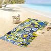 Leeds United Fußballclub Druck Strandtuch, Großes Weiches Schnelltrocknendes Handtuch für Strand Camping Schwimmen