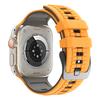 Silikonarmband för Apple Watch Ultra 3 2 Series 11 10 9 8 SE 7 6 5 4 3 Armband Correa iWatch-band 49mm 45mm 44mm 46mm Armband