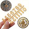 6pcs Clock Roman Numerals. Handmade repair tool & accessories for trendy clock designs.