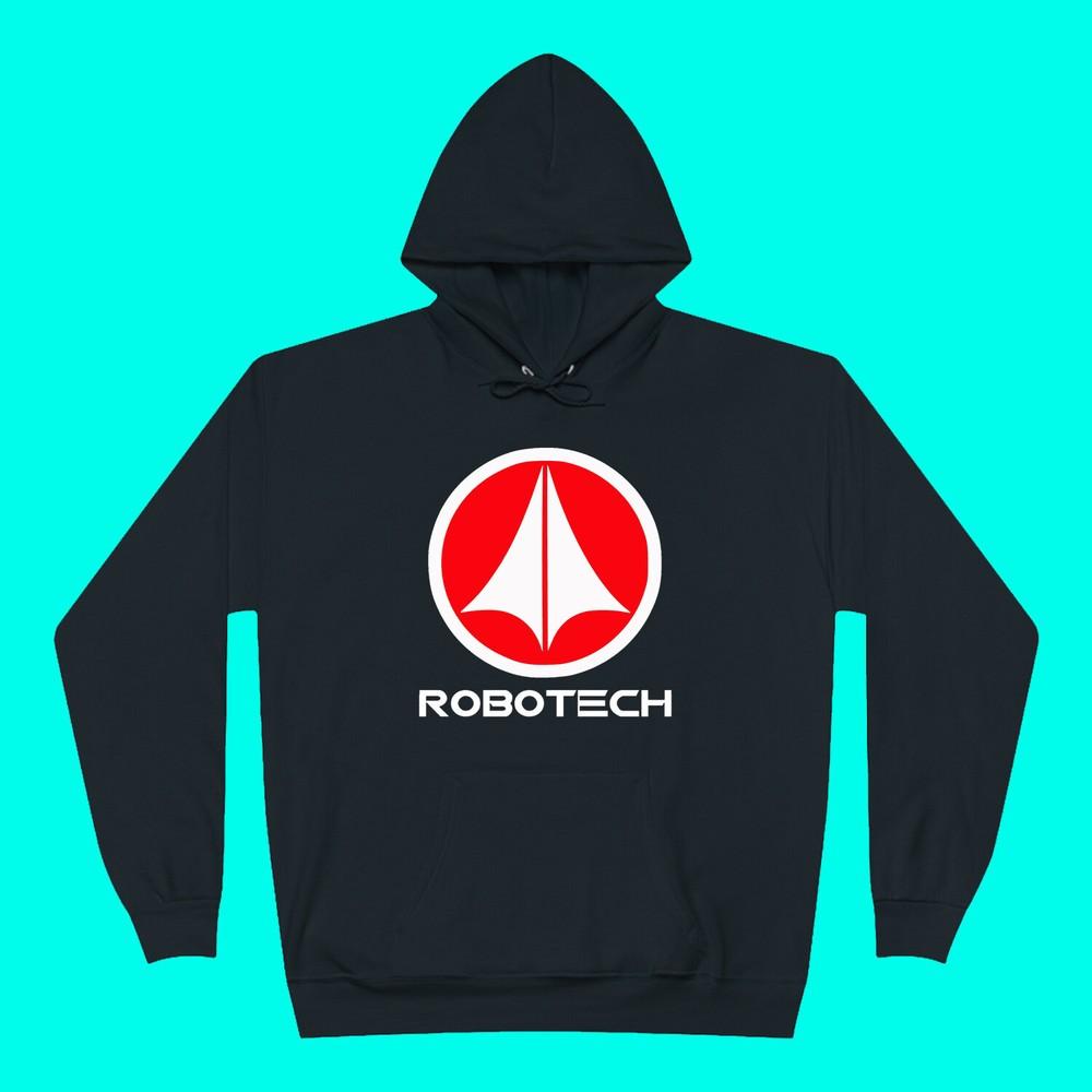 Robotech Anime Cartoon Men#039;s Black Size S3XL Unisex T-Shirt L