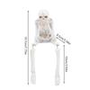 Resin Skeleton Decorations Realistic Skull Figurines for Halloween Party Home Table Decor Ornaments Haunted House Horror Props