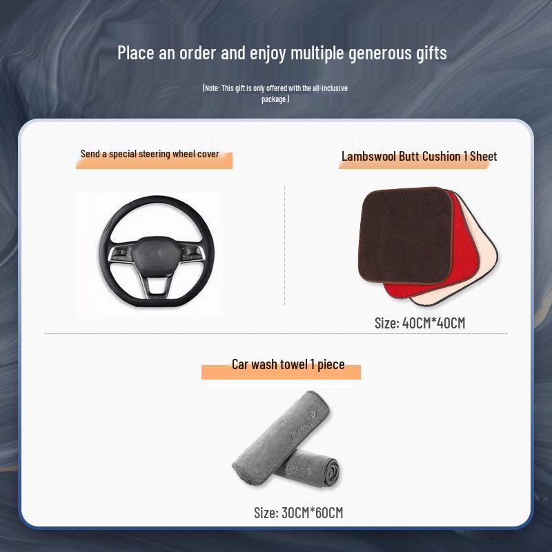 Cojín Universal para Asiento de Coche para Todas las Estaciones para Changan CS75 PLUS 2ª/3ª Generación - Cobertura Completa