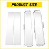 Chrome Pillar Posts For 2004-2014 Ford F150 F-150 Set Door Panel Trim Cover 4pcs