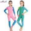 Kids UV Protection Rash Guard Swimsuit Long Sleeve One Piece Swimwear Snorkeling Beach Outdoor