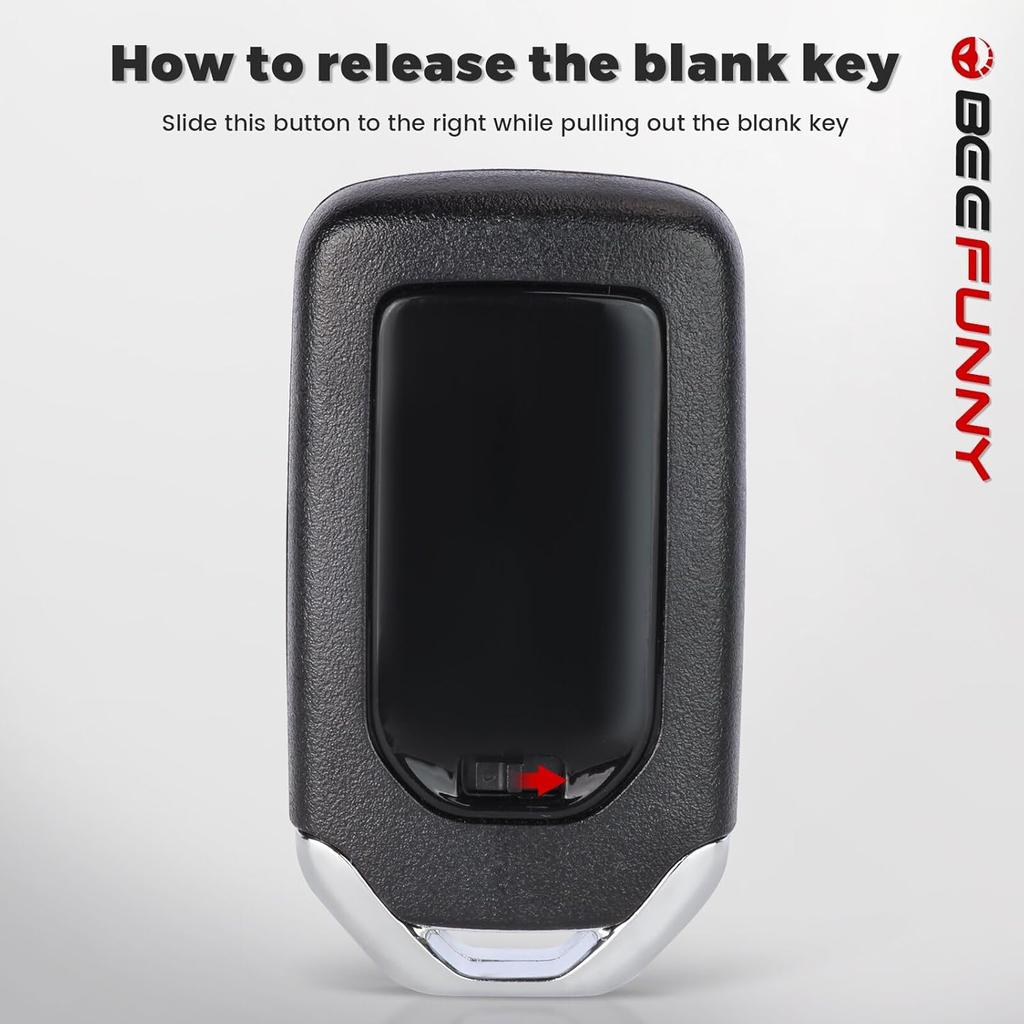 Beefunny Replacement Remote Keyless Entry Key Fob for Honda Accord 2018    ight    FCC ID:CWTWB1G0090 PN: 72147-TVA-A21 72147-TVA-A01 5Buttons