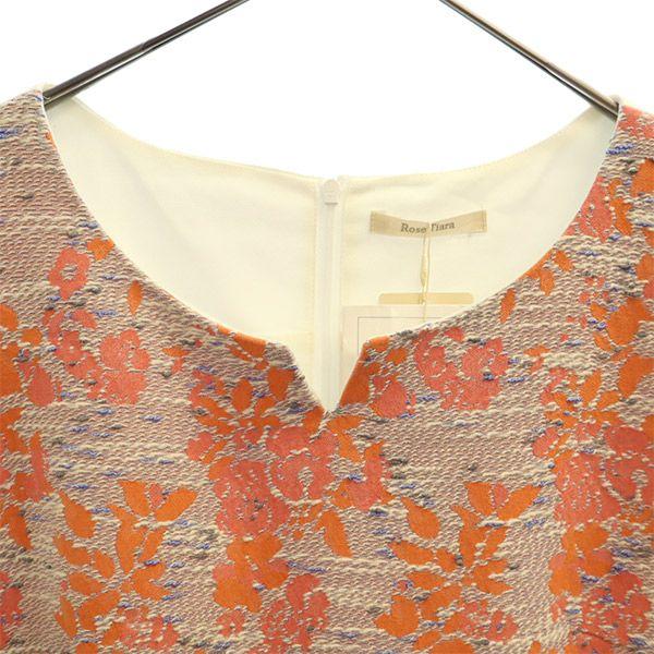 Unused Rose Tiara Switching No Sleeve Switching One Piece 42 Women Used