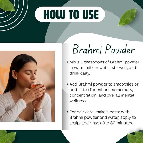 Birju Mahavir 400 GR BRAHMI POWDER (BMKB)