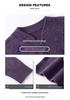 Mom's Autumn Knitwear: Elegant Woolen Sweater for Middle-Aged Women - Chinese Style Fashionable Base Layer