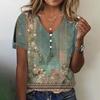 BITCED Women's Fashion Casual Short Sleeve V Neck Blouses & Shirts