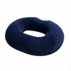 Memory Foam Seat Cushion Breathable Textile Coccyx Removable Cover Circular