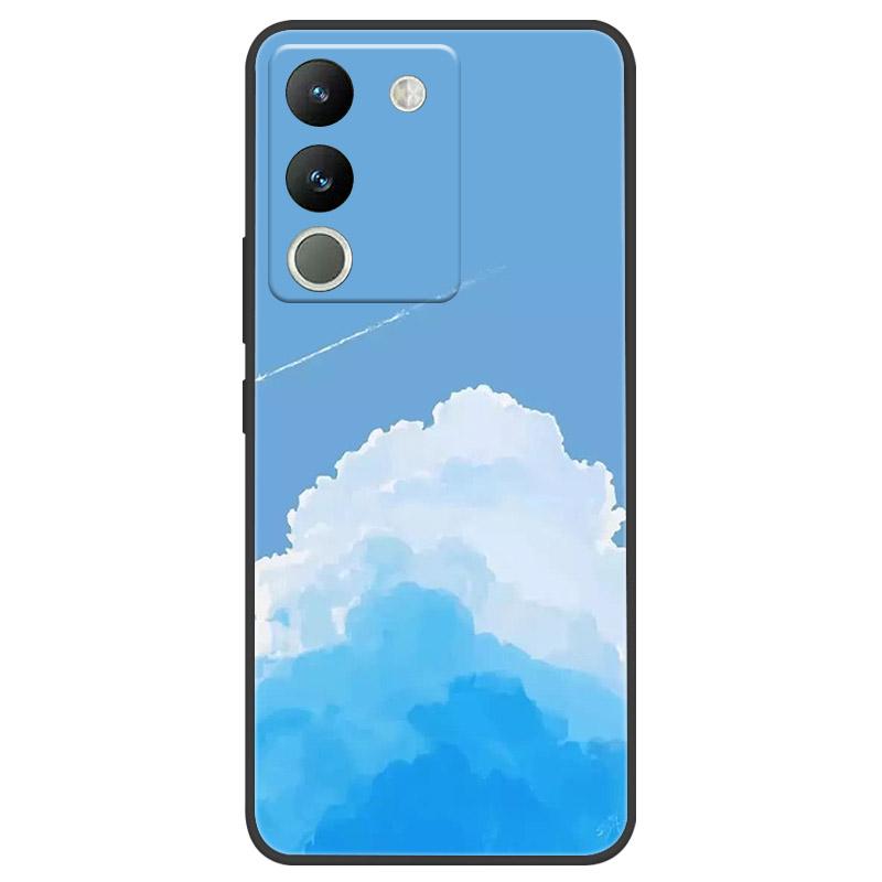 For VIVO V29E Case V2317 Camer Protective Shell For VIVO Y200 5G Phone Case Soft Silicone TPU Back Cover V2307 Shockproof Fundas