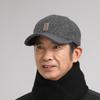 Winter Mens Knitted Baseball Cap With Ear Protection For Outdoor Sports And Casual Wear