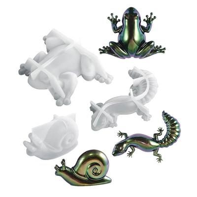 Forma na výrobu epoxidové pryskyřice Frog Lizard Forms Animal Ornament Silikonová forma