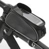 Bike Bag Outdoor Mobile Phone Front Beam Waterproof Pipe Bag Cycling Saddle Polyester