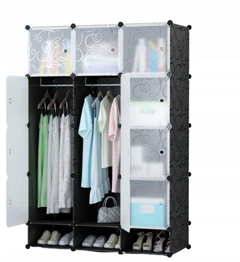 Large Modular Wardrobe, 12X Wardrobe, Functional Cabinet