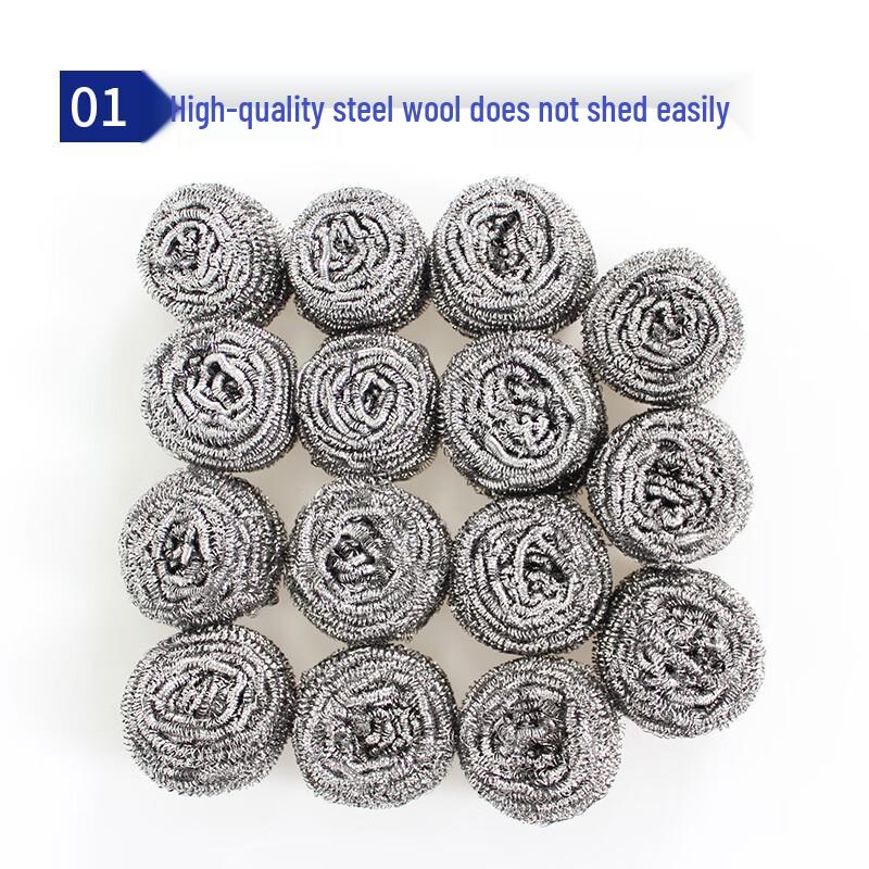 Du Baite 40-Pack Stainless Steel Scouring Pads