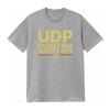 Retro Style UDP Packet Bar Walks A Into Print T Shirt for Men Vintage Washed Stylish Breathable Casual Homme Graphic Fashion