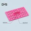 DIY Fondant Mold Brick Pattern Useful Heat Resistant Quick Release Embossing Mold