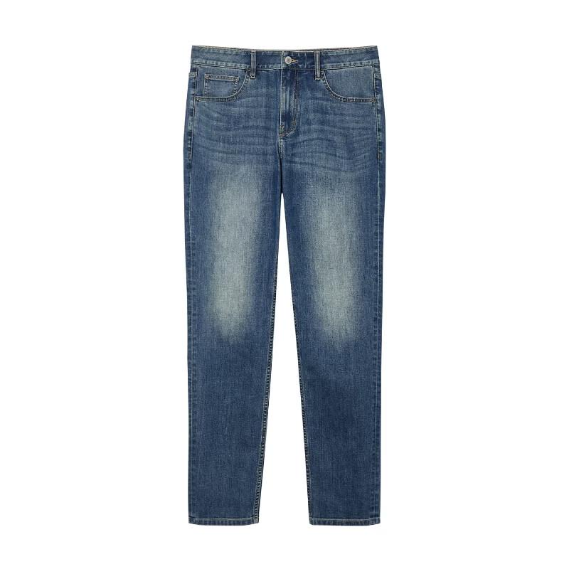 Jack & Jones Men's Lycra Slim Fit Washed Jeans