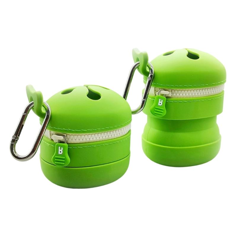 Compacts Folding Trash Organizers Space Saving Expandable Garbage Holder for Environmental Conservation