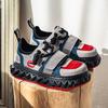 Men's shoes autumn and winter new casual sports versatile platform wear-resistant board shoes men's high sense Velcro ugly cute shoes