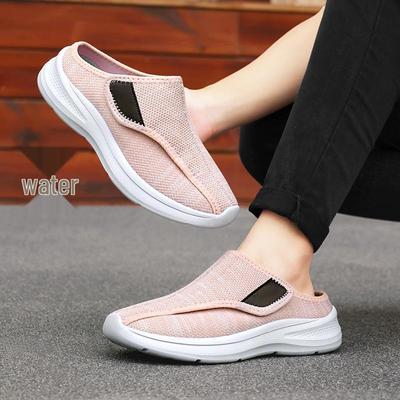 2025 Women's Slip-On Velcro Walking Shoes – Lightweight, Comfortable, Outdoor Casual Wear for Spring & Autumn.