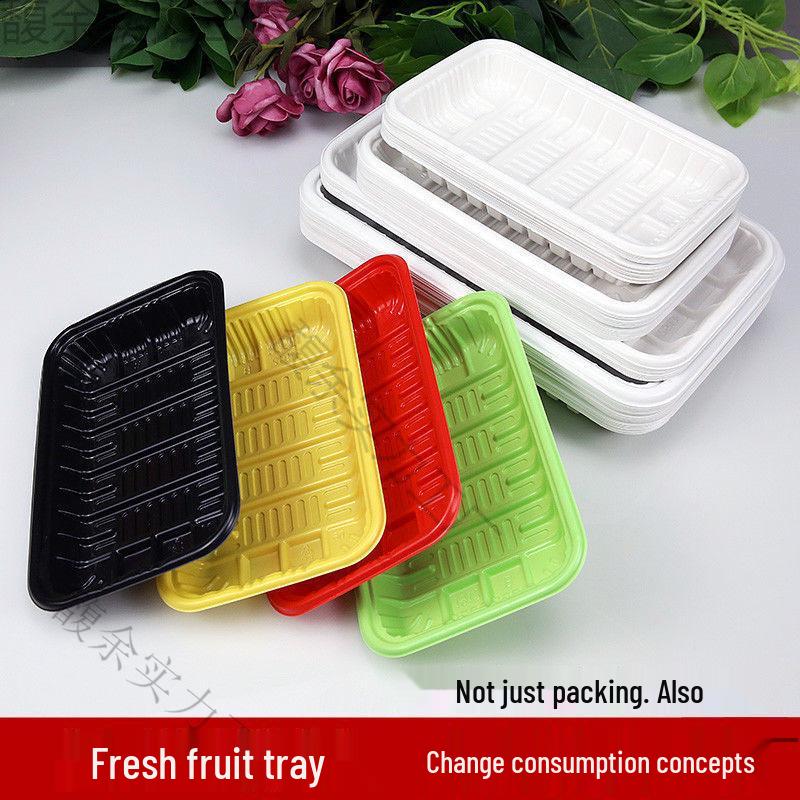 Disposable Fresh Yellow Meat & Produce Tray