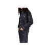 Chaqueta Vaquera Corta Suelta de Manga Larga con Botón Único y Tachuelas Levis para Mujer chaquetas A9456-0003