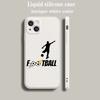 Football Sport Phone Case for iPhone 16 15 14 13 12 Pro Max 11 Pro Max 7 8 Plus XS XR Luxury Silicone Shell Capas Fundas
