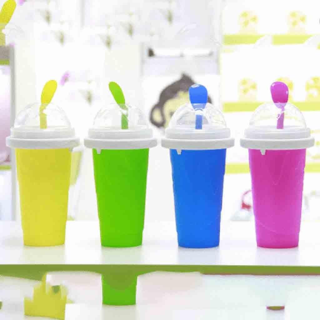 Homemade Smoothie Cup, One-squeeze Ice Cup