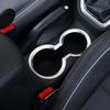 For Hyundai Creta Ix25 2015 2016-2019 Chrome Cup Drink Holder Cover Center Console Gear Trim Surround Frame Molding Garnish Matt