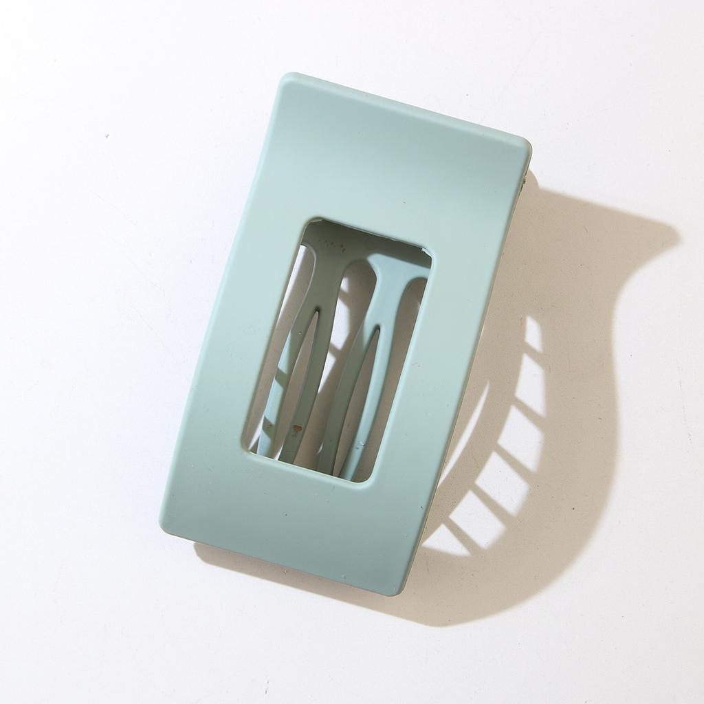 Large Seamless Spray Paint Flat Duckbill Hairpin Female Back of The Head Hairpin Hair Accessories