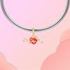 copper Heartbeat Syringe Stethoscope Pendant Charm Compatible With Authentic Charm Bracelets Women Do It Yourself Jewellery Gift