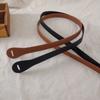 True Leather Women Slim Waist Belt With Tie Knot For Dresses And Sweaters