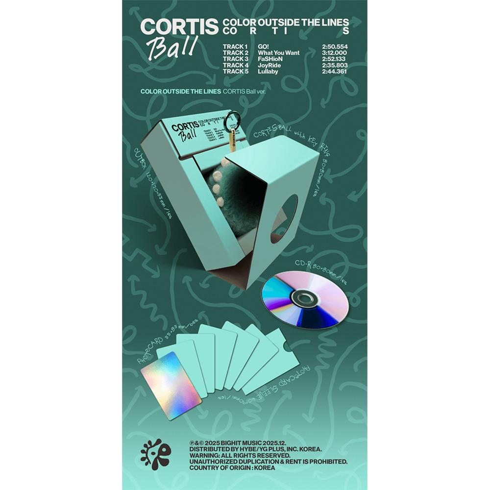 [Precomandă] CORTIS - COLOR OUTSIDE THE LINES (CORTIS versiunea minge)