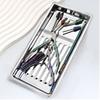 New Stainless Steel Nail Art Equipment Plate Square High-temperature Resistant Doctor Dental Tray Disinfection Plates
