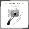 Hand Crank Clothing Hanger Accessory Shaker Indoor Outdoor Aluminum Alloy