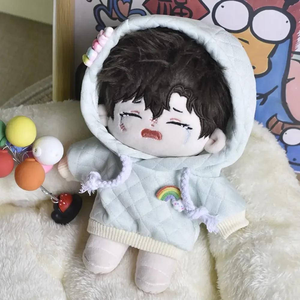 Playing House Toy Accessories Fox Wolf Bear 20cm Doll Clothes One-piece Garment Jumpsuits With Tail Cartoon Animal Outfit