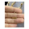 Surgical Steel Gold Color Single Stone Star Tragus Piercing
