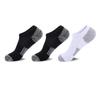 3 Pair-pack Men's Socks No Show Sport Socks Cotton Invisible Socks Big Size With Cushion Moisture Control Arch Support Mesh