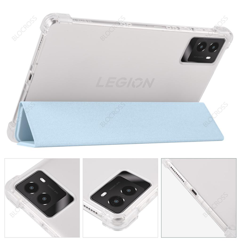For LEGION Y700 Case 2th 3th 4th 5th 8.8 inch With Pen Holder Trifold Soft Tablet Coque for Y700 TB-320 321 323 324