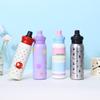 BPA-Free Stainless Steel Thermal Flask Dual Spout Insulated Vacuum Cup Double Drink Bottle  Office