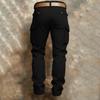 Men Cargo Pants Relaxed Fit Multi Pocket Trousers Cotton Fabric Utility Casual Straight Leg Pants with Belt