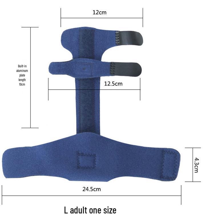 Finger Joint & Metacarpal Fixation Strap: Index, Middle & Ring Finger Protector