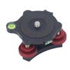 Tripod Head Leveling Base Camera Leveler Aluminum Alloy 3 8 Inch Thread Precise 3 Bubble Level Triple Wheel Leveler for