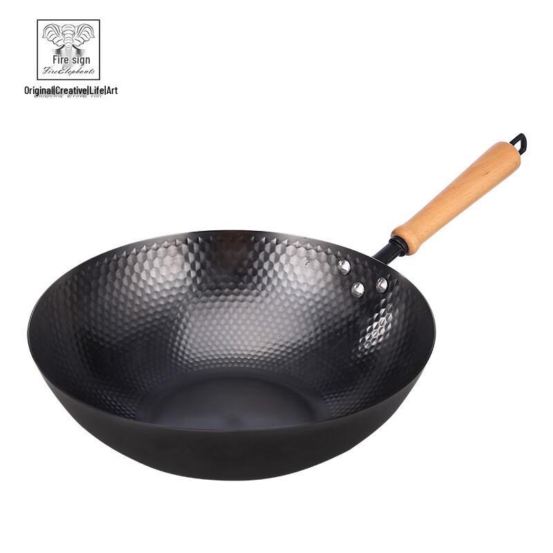 Fire Elephants Xichuanmachi Refined Iron Wok