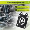 20Pcs Carburetor Metering Diaphragm Gasket For Walbro WA WT WTA WY WYJ WYK Carb