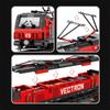 1757PCS European City Electric Train Building Blocks Subway Passenger Car Model Bricks Desktop Decoration Holiday Gifts Kids Toy