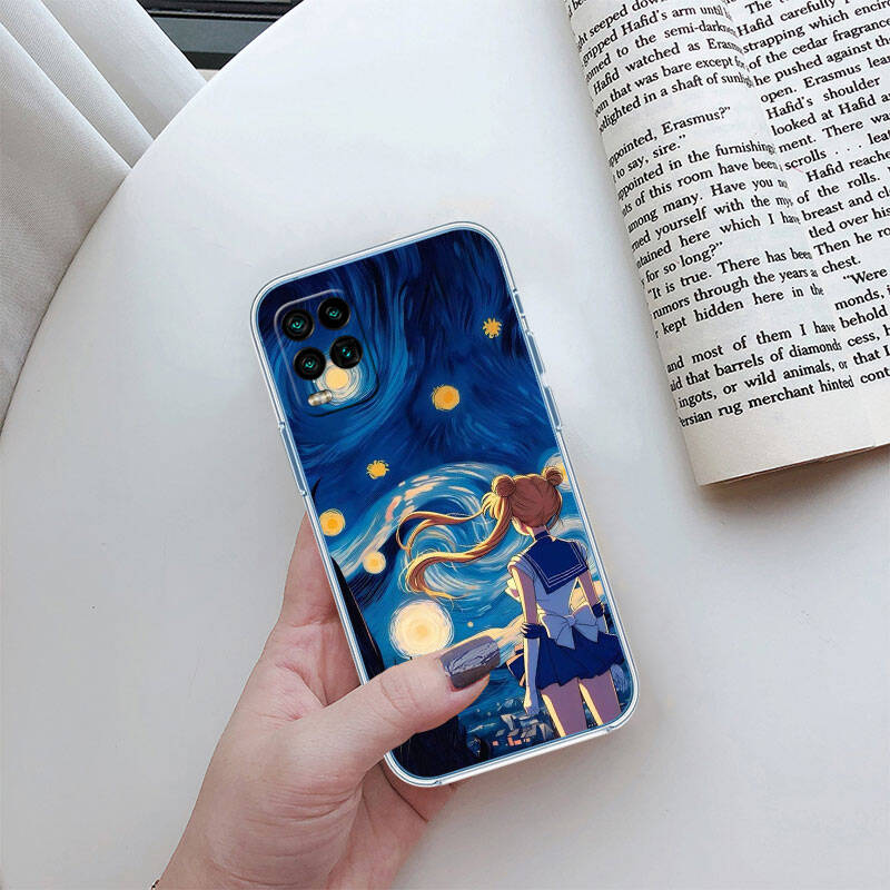 MH133 S-Sailor Moon Case for Motorola E7 G6 G7 G8 G9 Plus Power Play G10 G20 G04 E30 E40 E22 E20 E13 E15 G22 G23 G05 G75 G35 G55